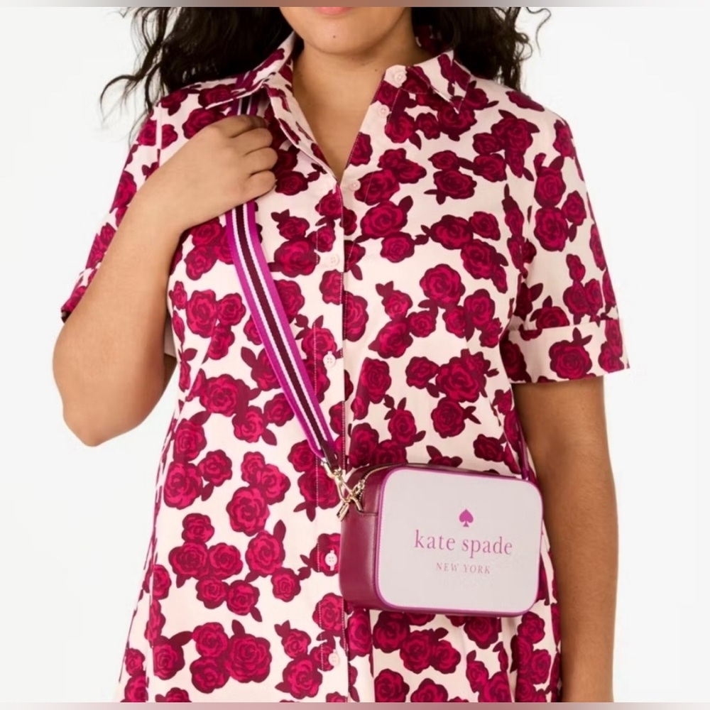 KATE SPADE Oh Snap Colorblock Mini Camera Bag. NWT msrp $289 NEW - Picture 3 of 10